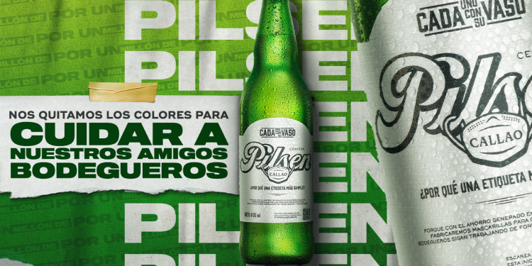 Cerveza Pilsen deja sus colores para entregar más de 1 millón de mascarillas a sus “patas bodegueros
