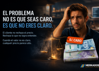 EL PROBLEMA NO ES QUE SEAS CARO. ES QUE NO ERES CLARO.